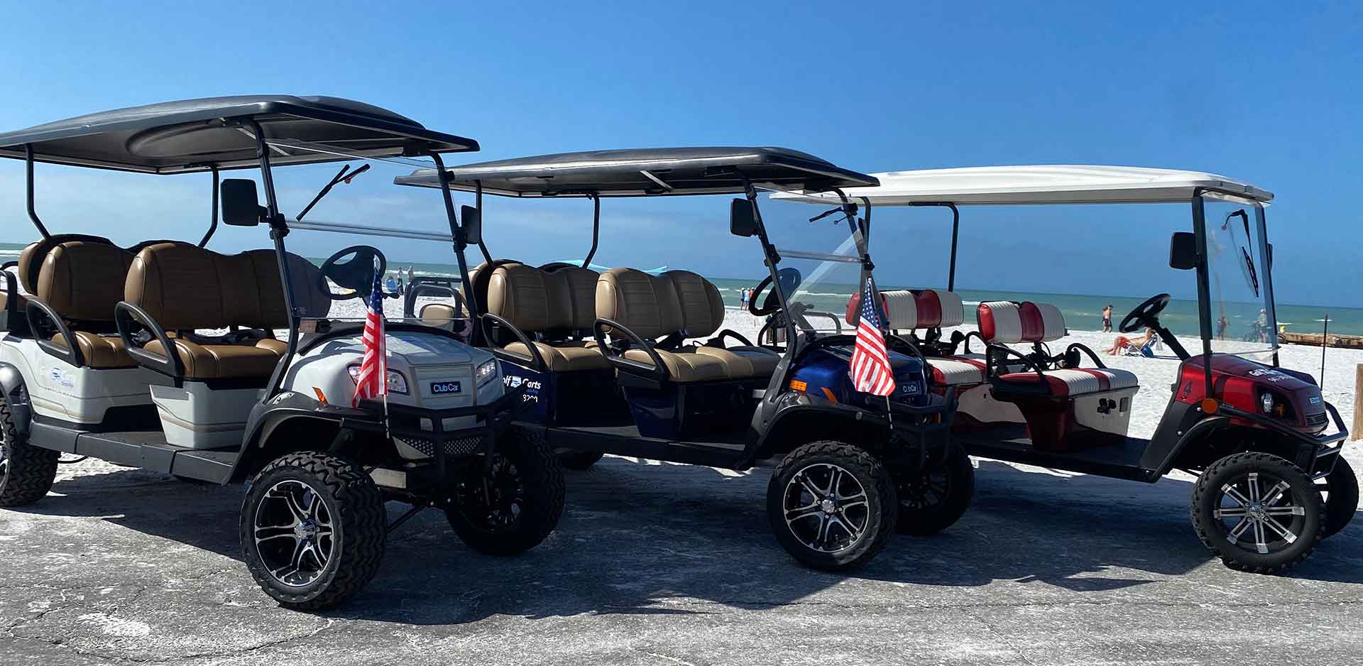 Golf Cart Rentals - Parasail Siesta Key